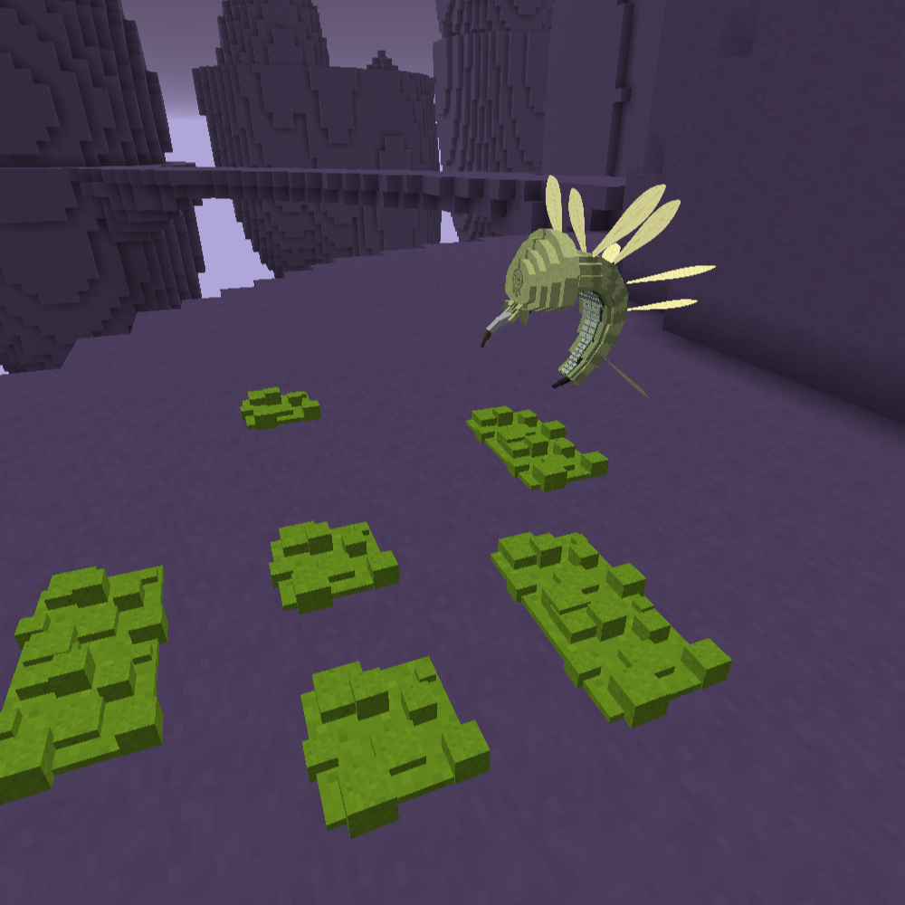 A Hornet surrounded by acid pools